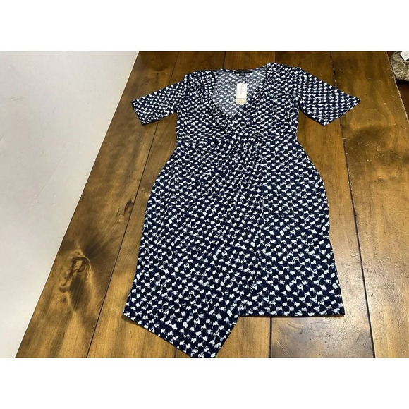 Banana Republic Dresses & Skirts - Banana Republic Women's Dress Size PXS Blue Asymmetrical Wrap Dress